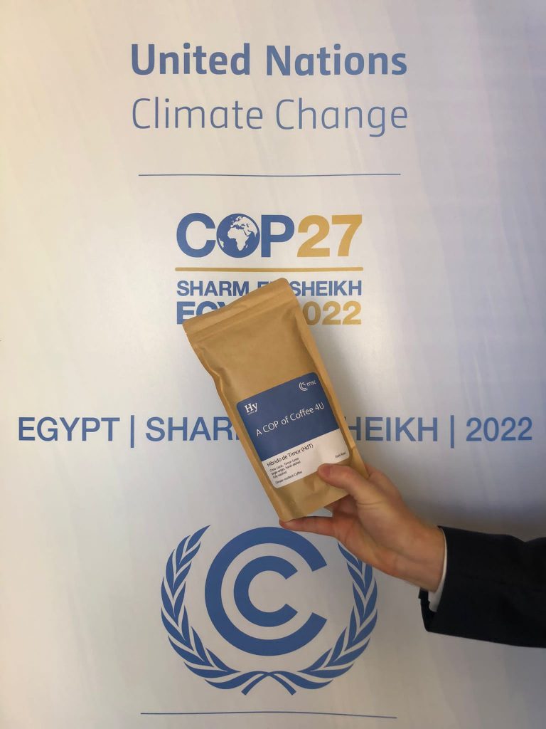 HyCoffee package at the climate conference COP27.
