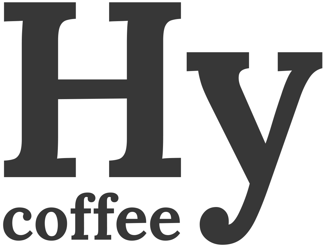 HyCoffee Logo – Black Text "HyCoffee"